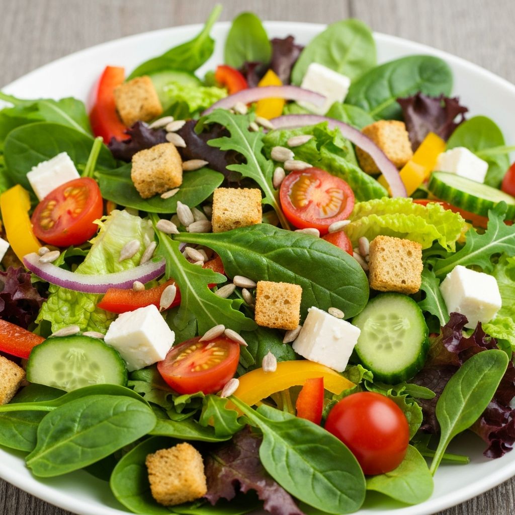 Saláta és egészséges étkezés